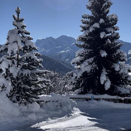 Superbe Appartement Avec Vue Et Parking Gratuit Bagnes Dış mekan fotoğraf